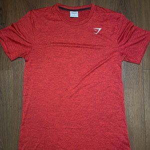 Gymshark Red Tee Small